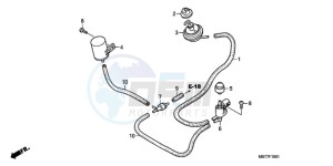 XL1000VA9 UK - (E / ABS MKH) drawing BYPASS CONTROL SOLENOID VALVE