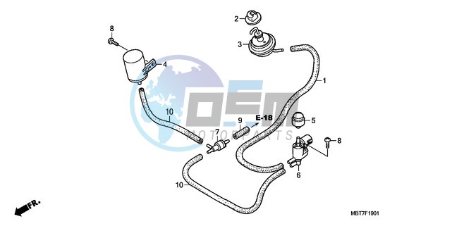 BYPASS CONTROL SOLENOID VALVE