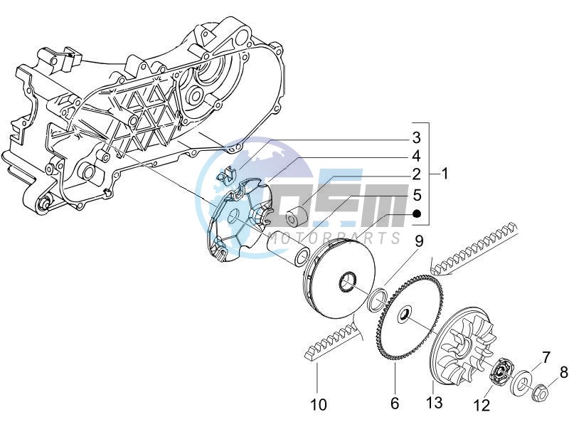 Driving pulley