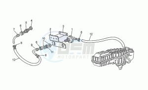 Nevada 750 drawing Pierburg valve system