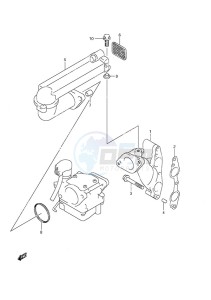 DF 9.9A drawing Inlet Manifold