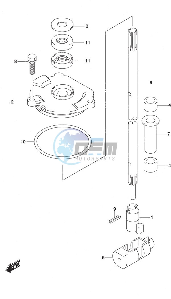 Shift Rod (C/R)