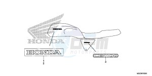 CB1100 UK - (E) drawing MARK (CB1100CA/CAD/NA/NAD)