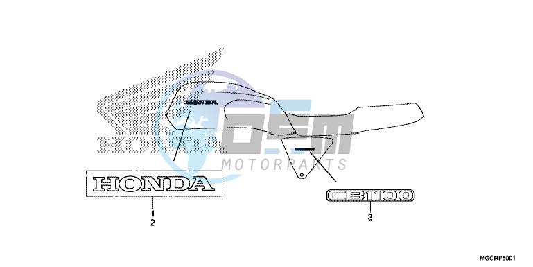 MARK (CB1100CA/CAD/NA/NAD)