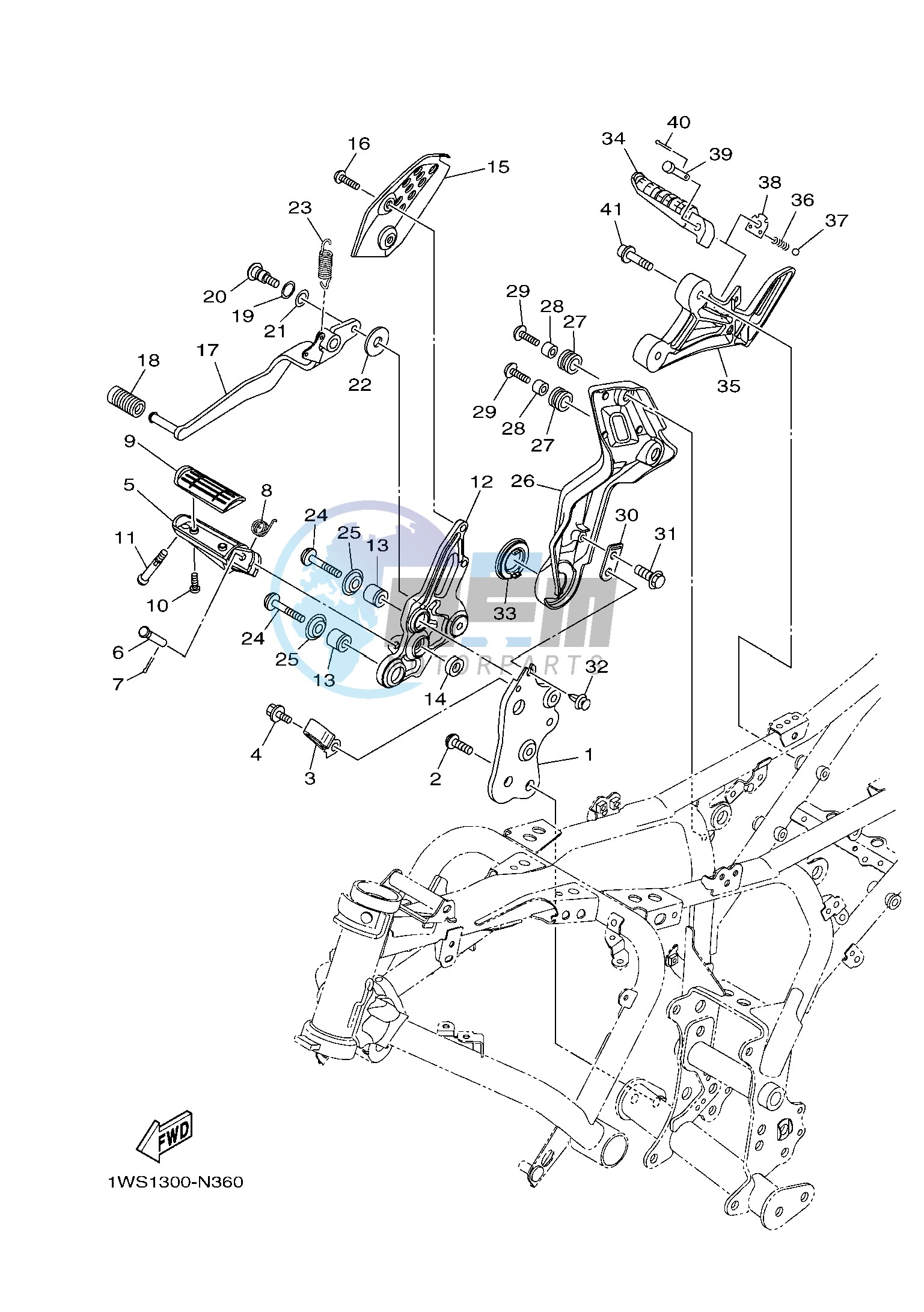 STAND & FOOTREST 2