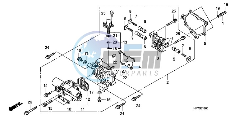 MAIN VALVE BODY