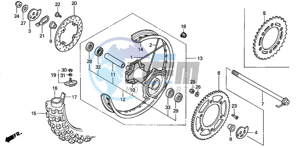 REAR WHEEL