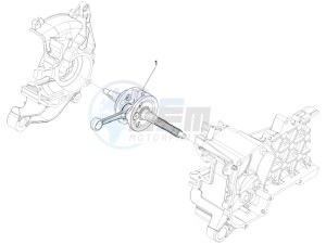 ZIP 100 4T (Vietnam) drawing Crankshaft