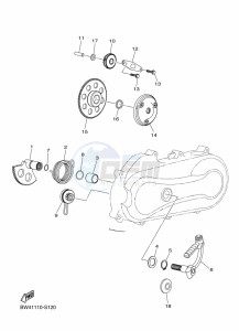 YFZ50 (BW4L) drawing STARTER