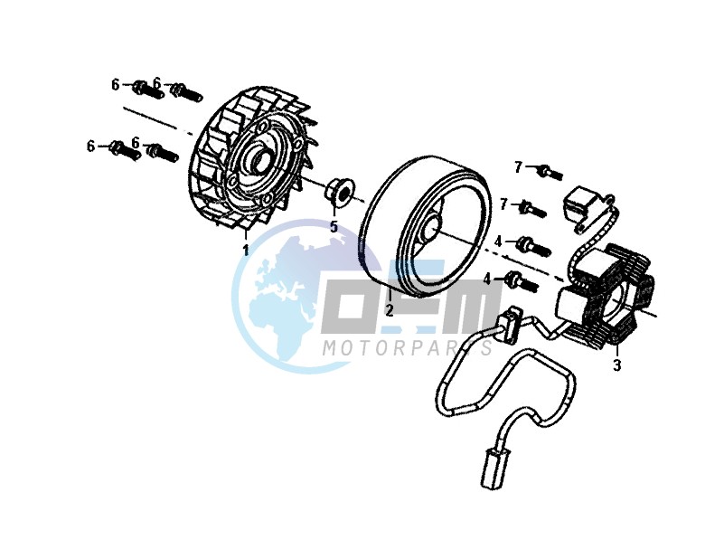 AC GEN. ASSY / ALLO 50 (25 KM/H) (AJ05WA-NL) (L8-M0)