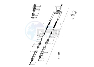 YH WHY 50 drawing FRONT FORK