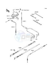 KVF650_4X4 KVF650DBF EU GB drawing Cables