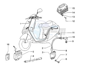 SKIPPER 125-150 drawing Electrical devices