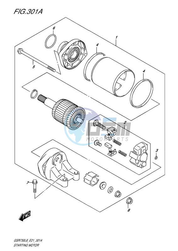 STARTING MOTOR