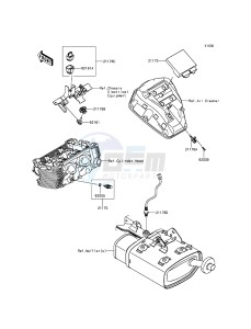 VULCAN S ABS EN650BGF XX (EU ME A(FRICA) drawing Fuel Injection