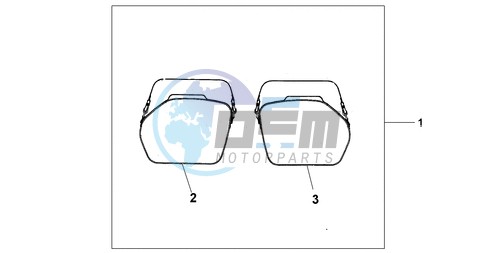 33/35L PANNIER INNER BAG SET