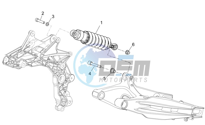 Rear Shock absorber