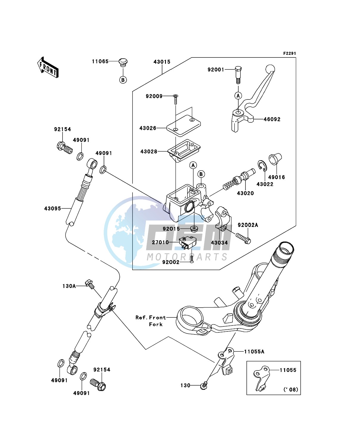 Front Master Cylinder