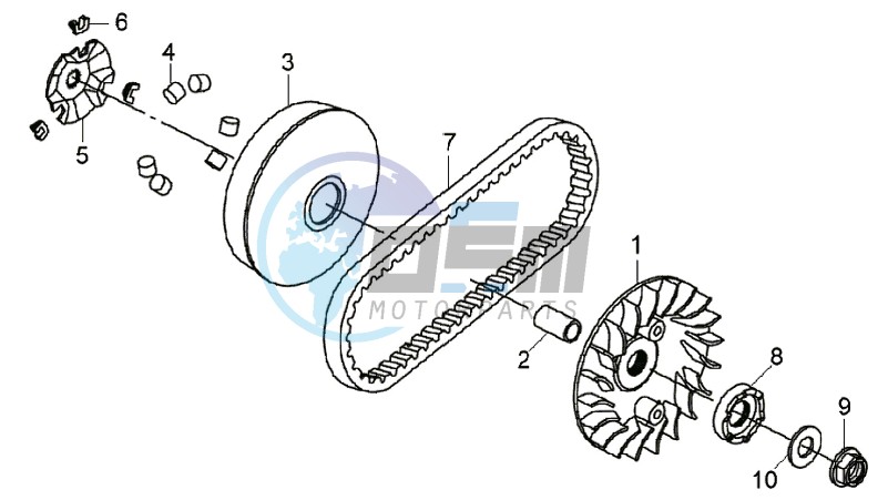 CLUTCH / V BELT