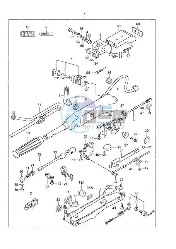 Tiller Handle