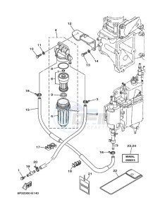 F250TXR drawing FUEL-SUPPLY-1