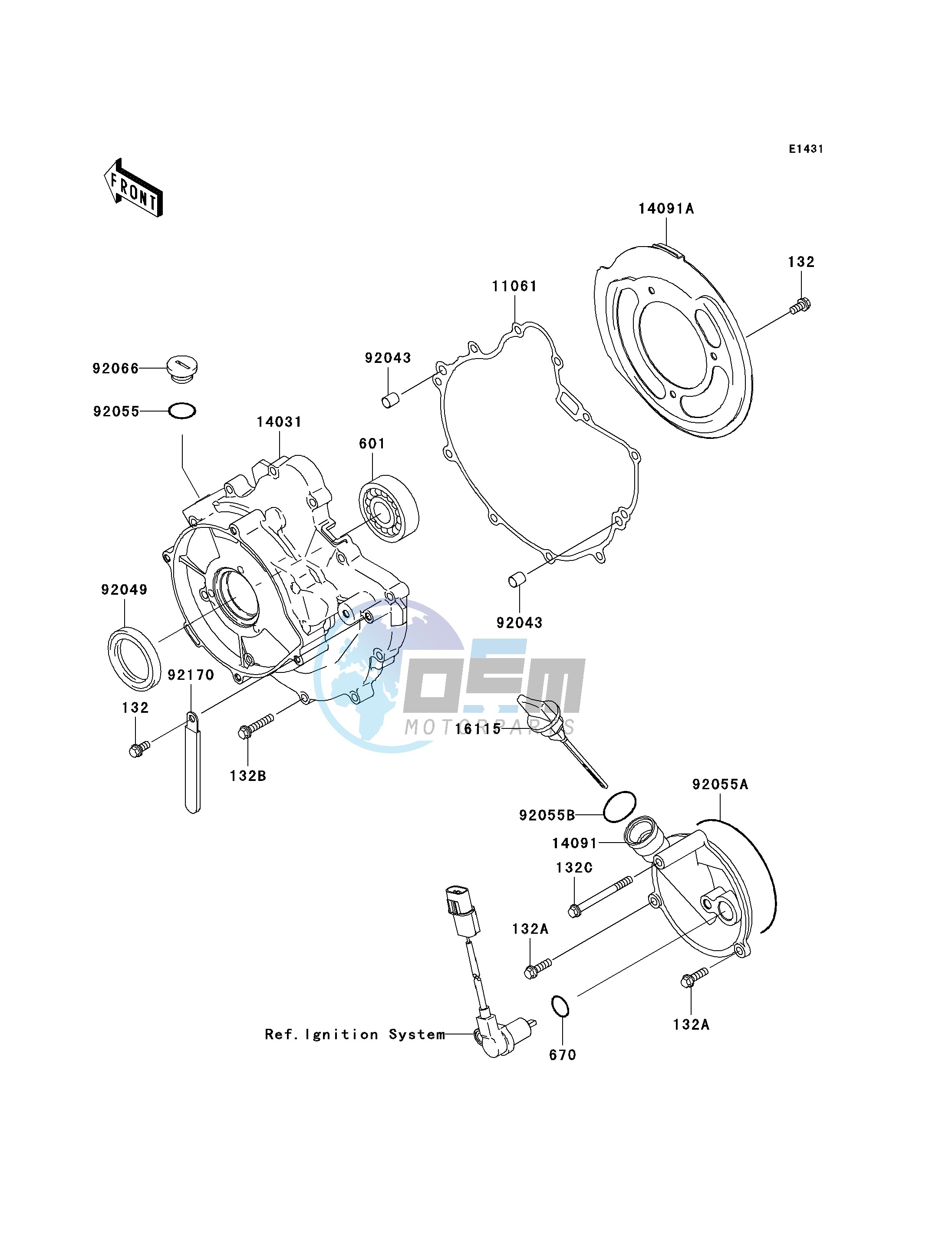 ENGINE COVER-- S- -