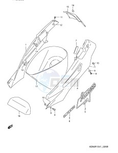 AD50 (E41) drawing FRAME COVER (MODEL M E41,P9,E94)