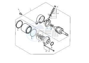 RAPTOR IE 650 drawing STARTING MOTOR