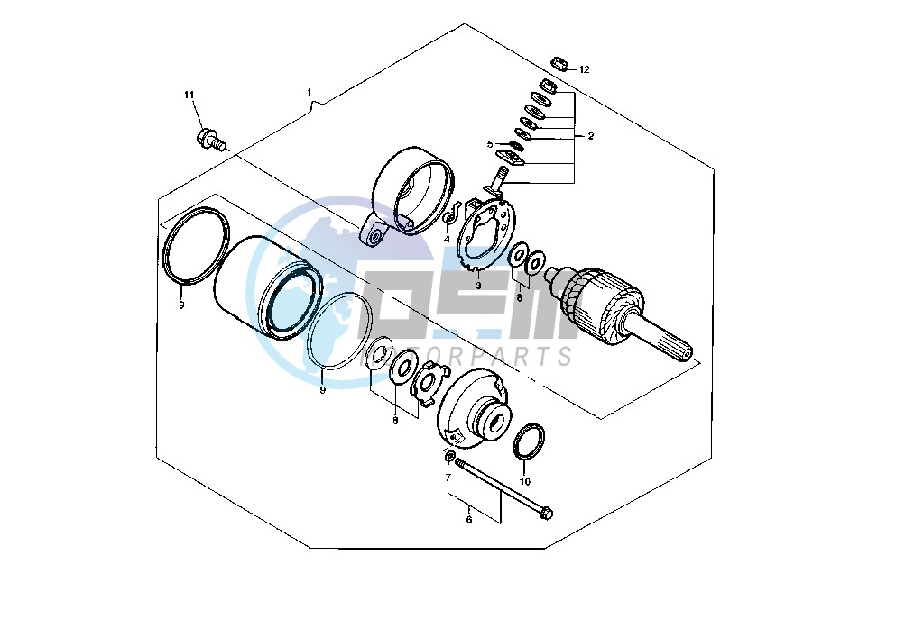 STARTING MOTOR