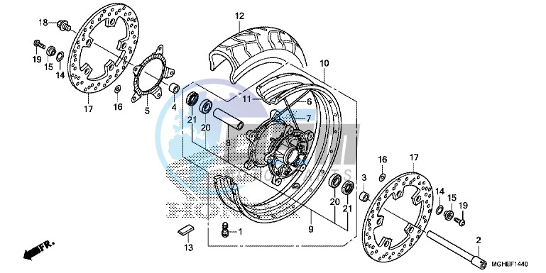 FRONT WHEEL