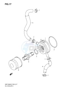 GSF-1250S ABS BANDIT EU drawing OIL COOLER