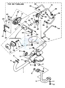 XV VIRAGO 250 drawing EXHAUST