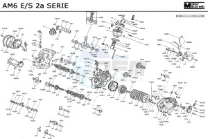 AM 6 ENGINE 50 drawing MOTOR4