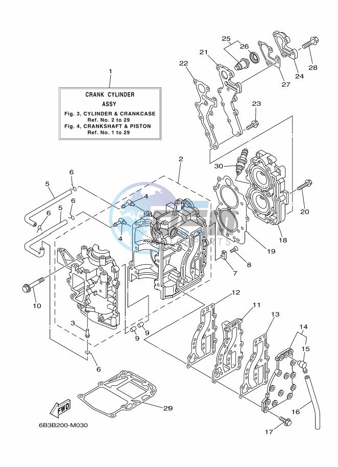 CYLINDER--CRANKCASE