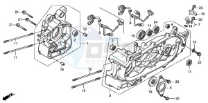 FES150 125 S-WING drawing CRANKCASE (FES1257/A7)(FES1507/A7)