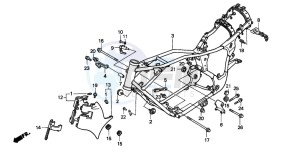 NV400C drawing FRAME BODY