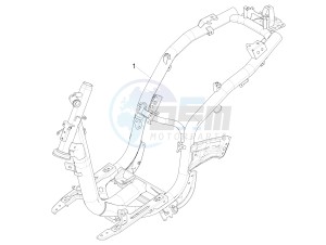 LIBERTY IGET 50 4T 3V NO ABS (NAFTA) drawing Frame/bodywork