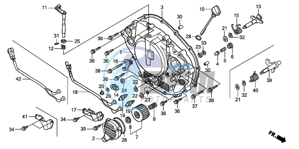 RIGHT CRANKCASE COVER