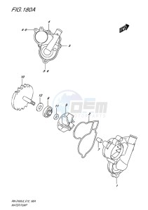 RM-Z450 EU drawing WATER PUMP