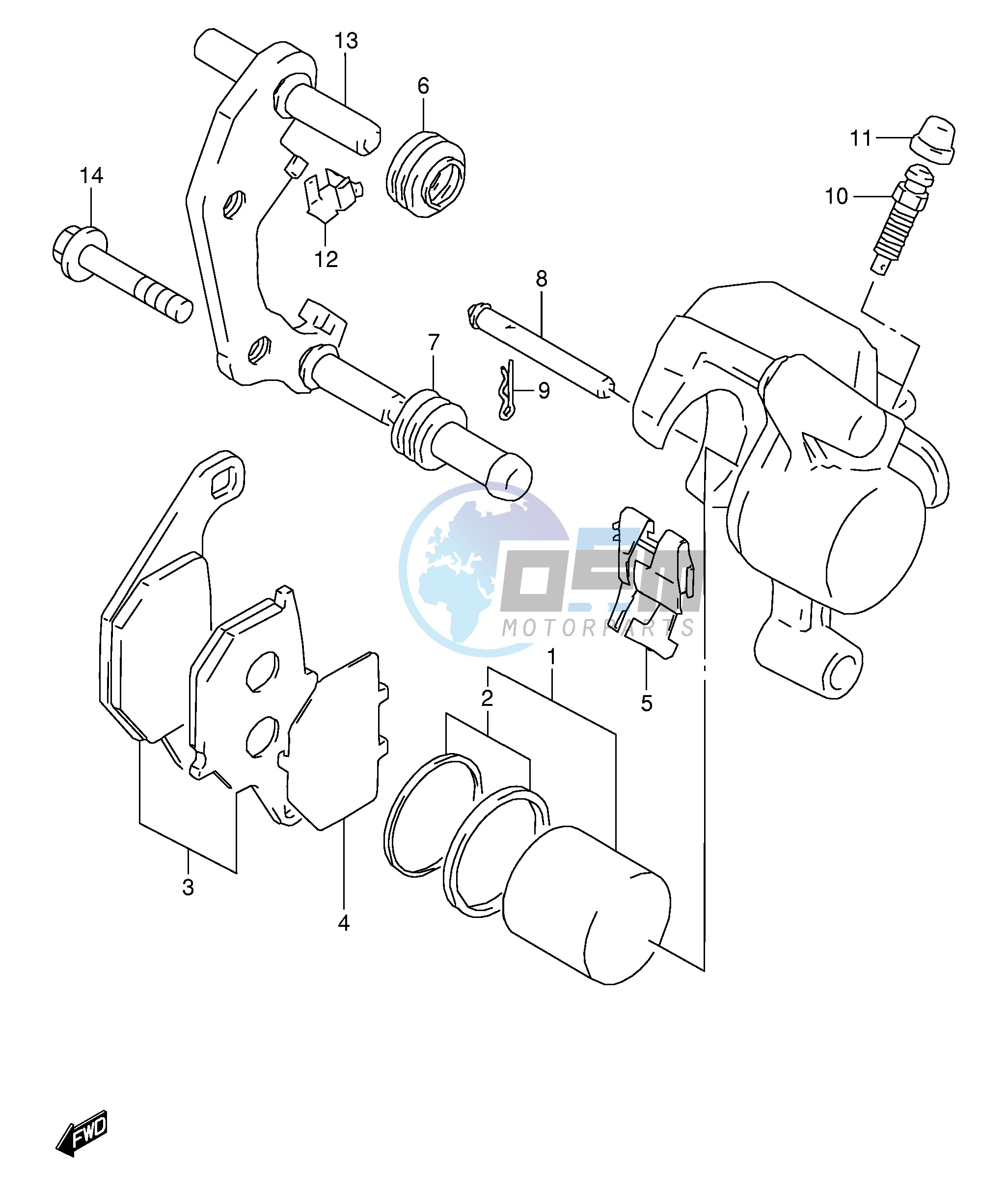 FRONT CALIPER