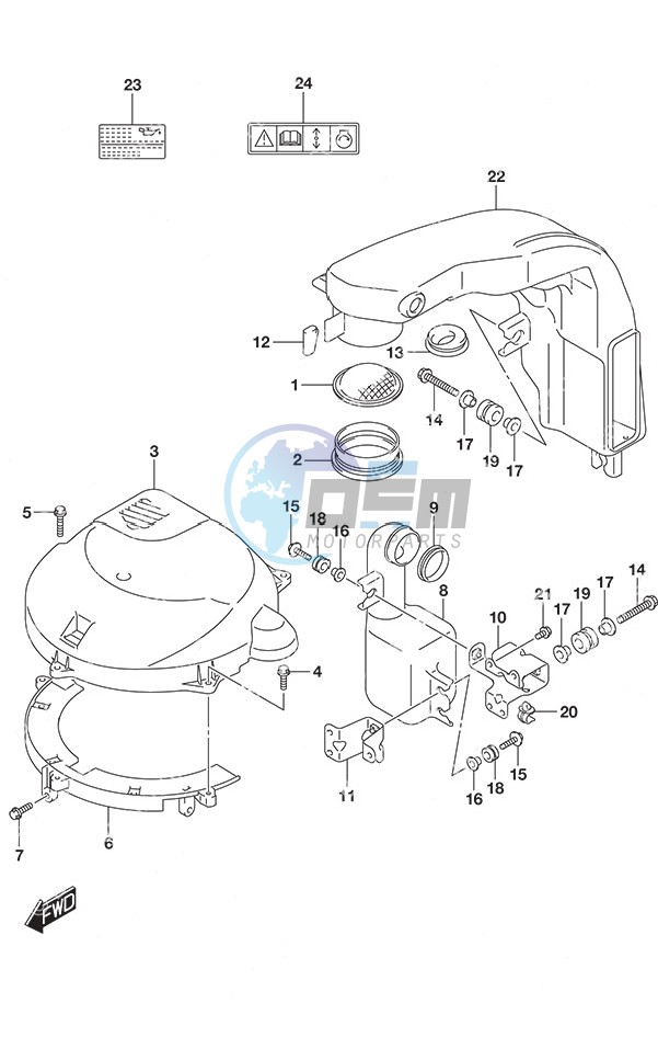 Silencer/Ring Gear Cover