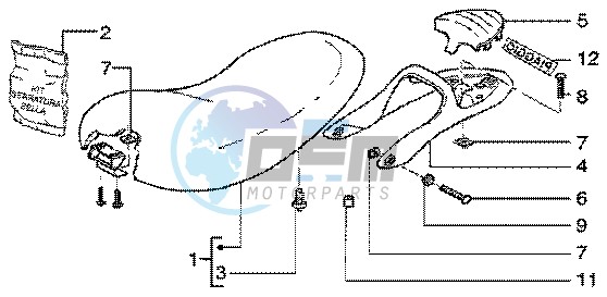 Saddle - Luggage carrier