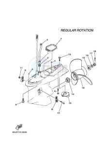 F200BETX drawing PROPELLER-HOUSING-AND-TRANSMISSION-2