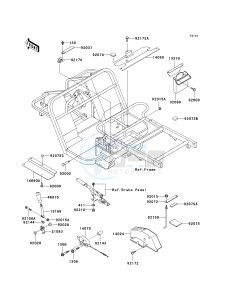 KAF 300 C [MULE 550] (C6-C7) [MULE 550] drawing FRAME FITTINGS