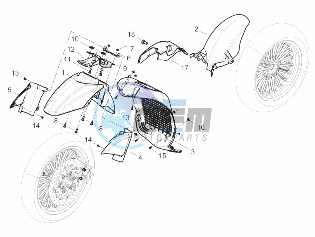 Wheel housing - Mudguard