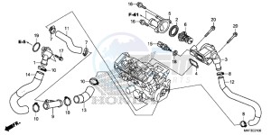 CBR1000S2H 2ED - (2ED) drawing THERMOSTAT