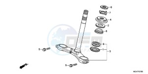 CBR600FAC drawing STEERING STEM