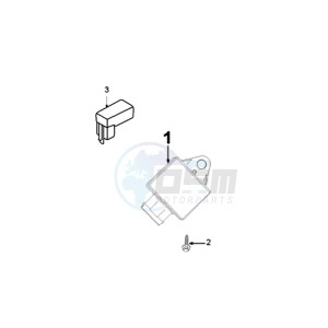 VIVA 2 RDC drawing ELECTRONIC PART WITH CDI