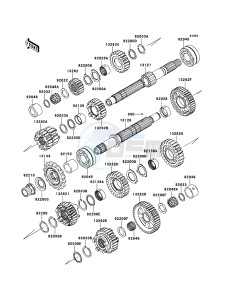 Z1000 ZR1000DDFA FR GB XX (EU ME A(FRICA) drawing Transmission