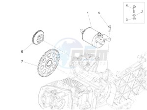 LXV 150 4T 3V IE NOABS E3 (APAC) drawing Stater - Electric starter